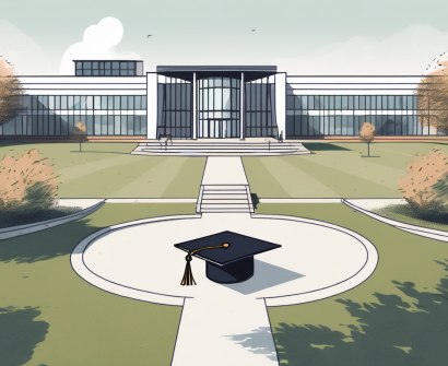 The university of derby's campus with a focus on its educational buildings