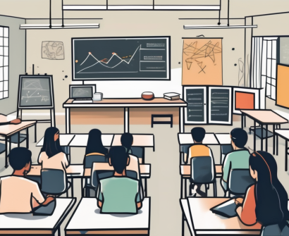 A classroom scene in malaysia