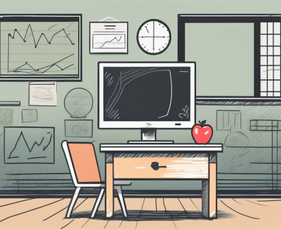 A classroom setting in singapore with teaching aids