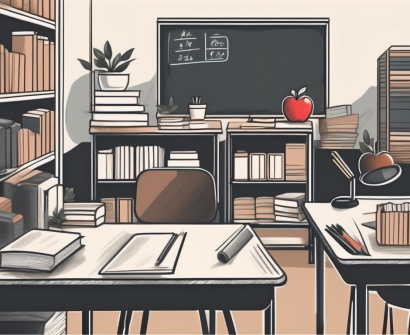 A classroom setting in hong kong