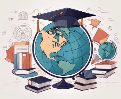 A classroom setting with diverse educational tools scattered around