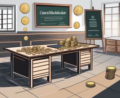 A classroom setting with traditional thai elements