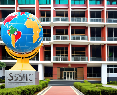 An international school in malaysia showcasing a modern building with high-end facilities