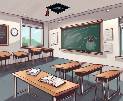 A classroom setting in malaysia