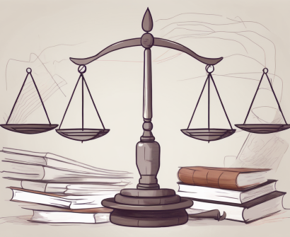 A balanced scale