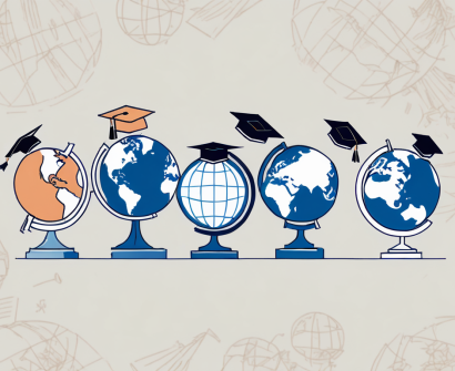 Five distinct globes