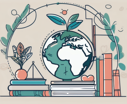 A diverse set of educational tools like books
