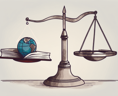 A balanced scale