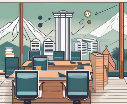 A modern classroom with advanced teaching facilities