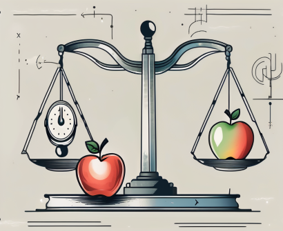 A balanced scale