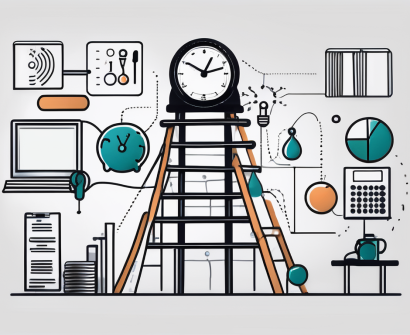 A classroom setting with various educational tools and resources